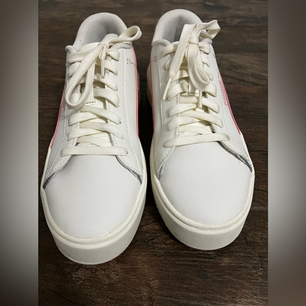 Puma platform tennis shoes